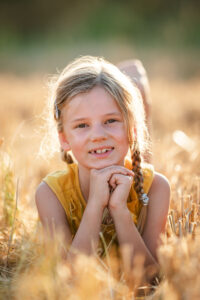 Fotoshooting mit Sonnenblumen