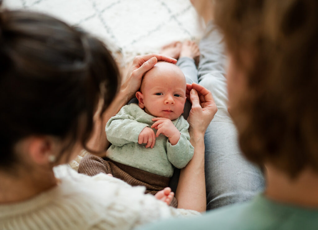 Baby Fotoshooting zuhause