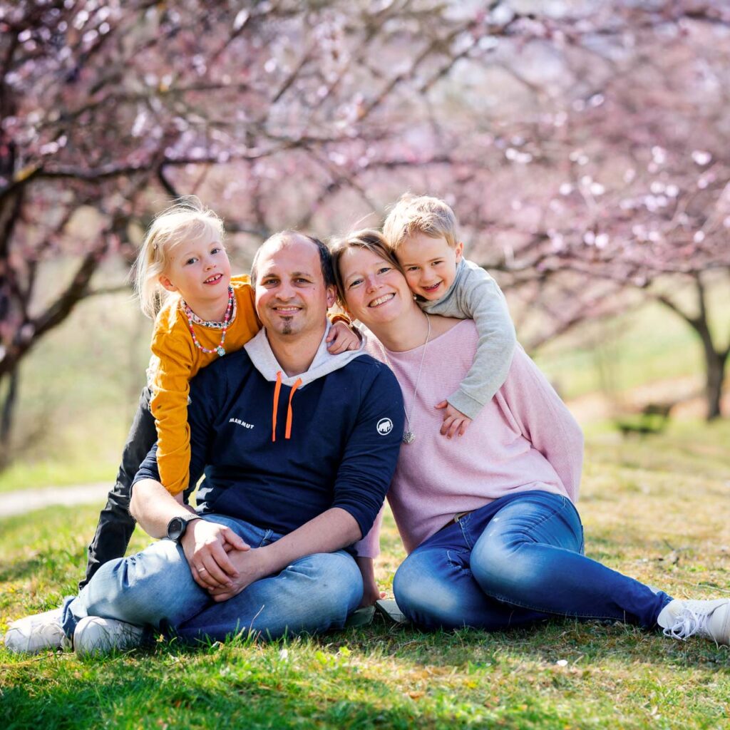 Familien Shooting im Frühling