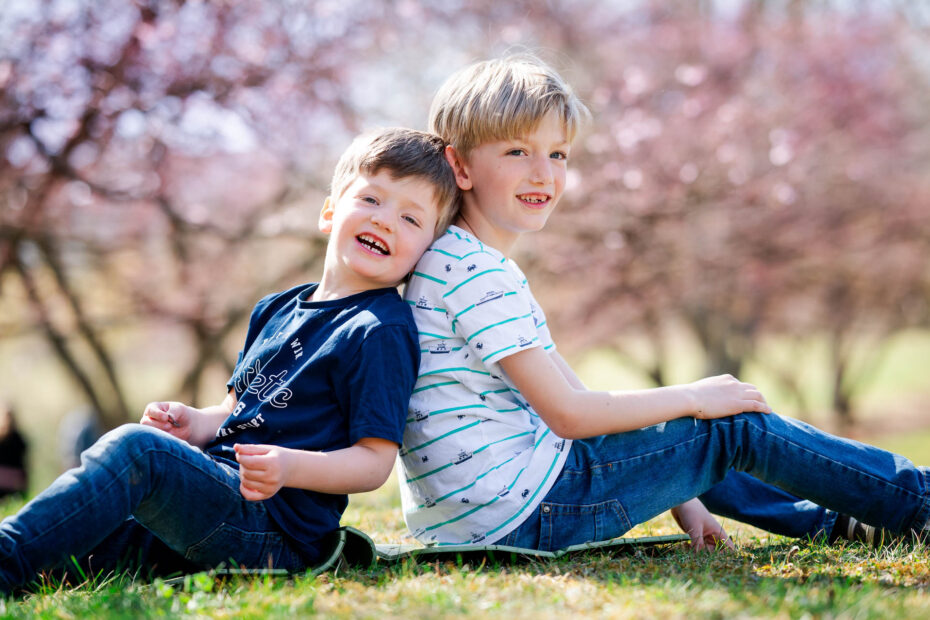 Frühling Familien Fotoshooting Ludwigsburg